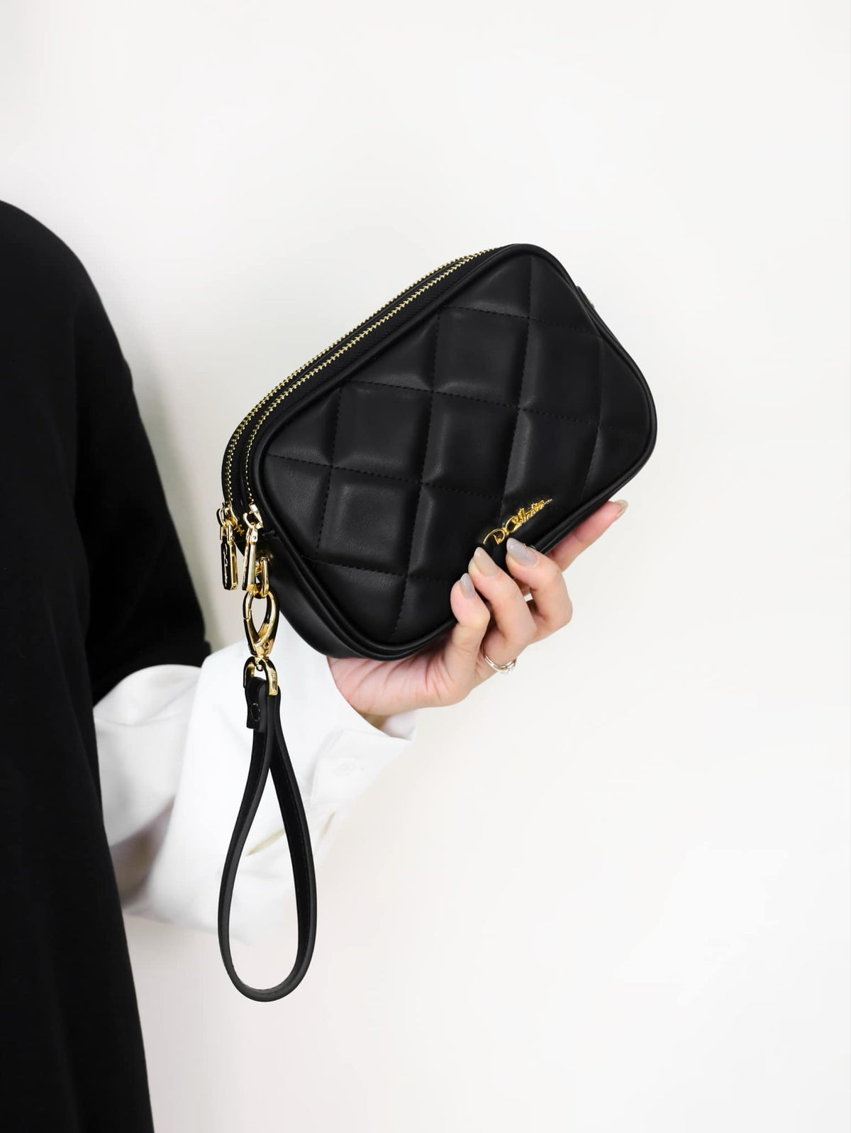 Yrene Dual Zipper Crossbody Bag