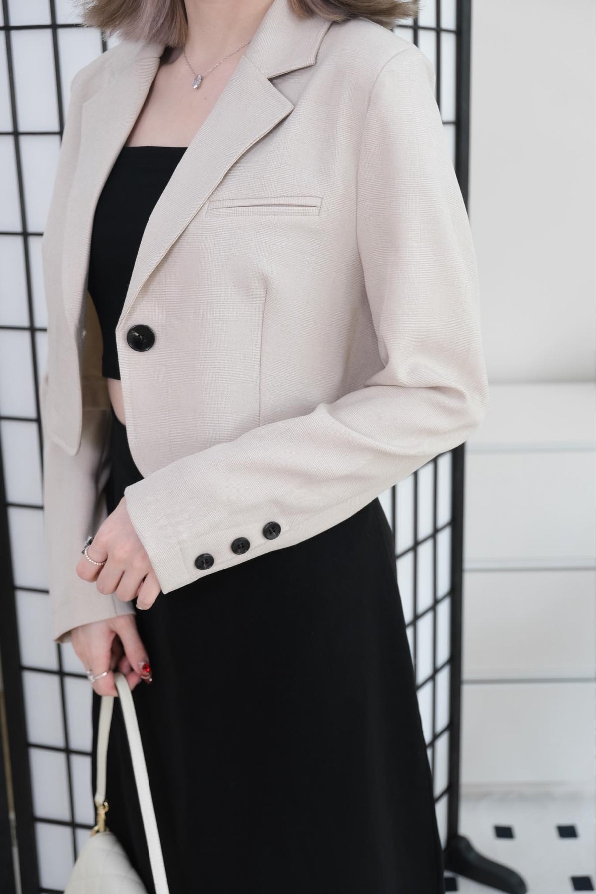 Gia Crop Blazer