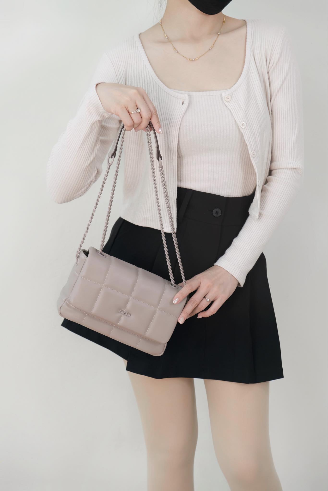 Reymi Quilted Chain Bag