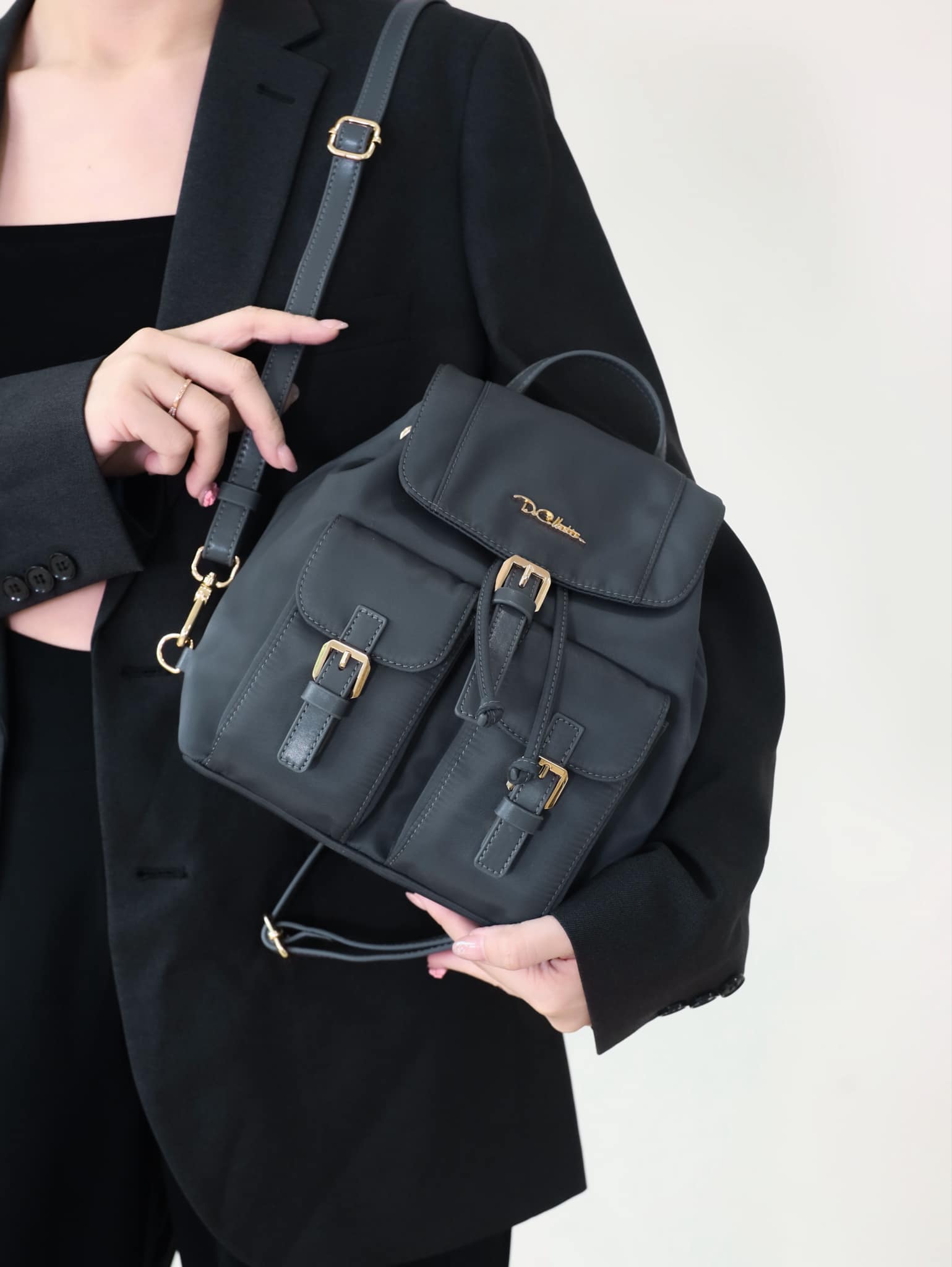 Ellery Waterproof Nylon Backpack