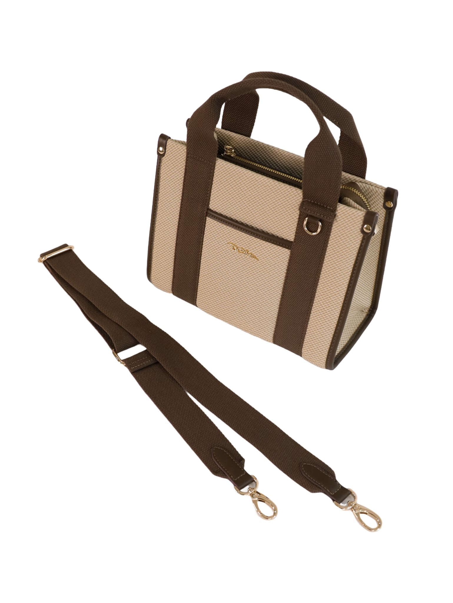 Vivara Dual Tone Tote Bag