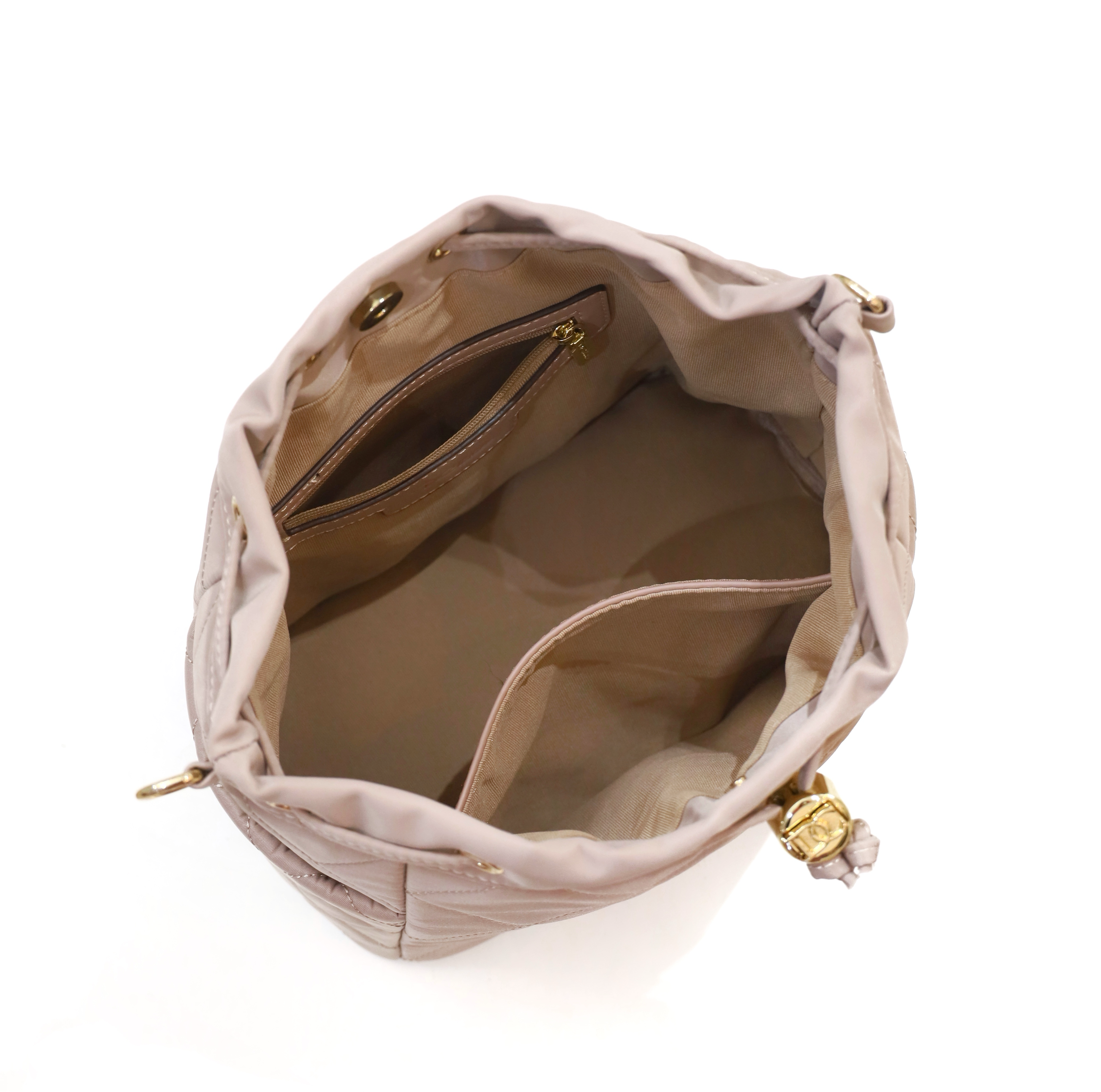 Cayla Waterproof Nylon Bucket Bag