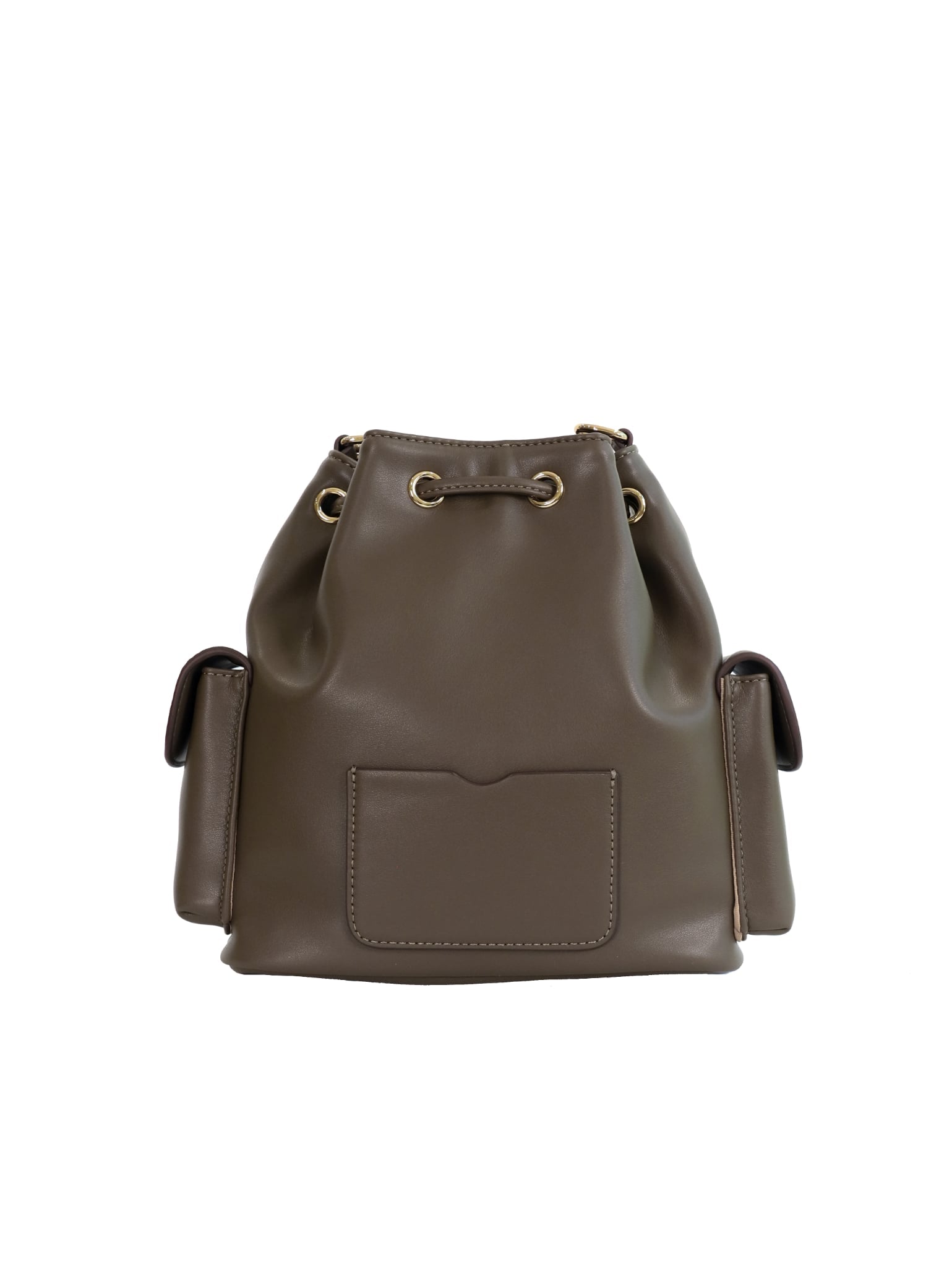 Anelie Multi-Pocket Bucket Bag