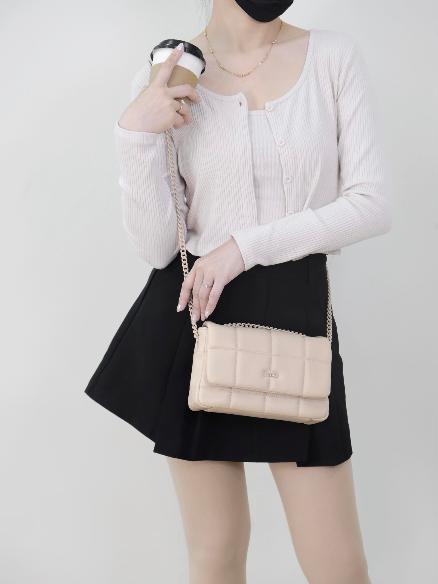 Reymi Quilted Chain Bag