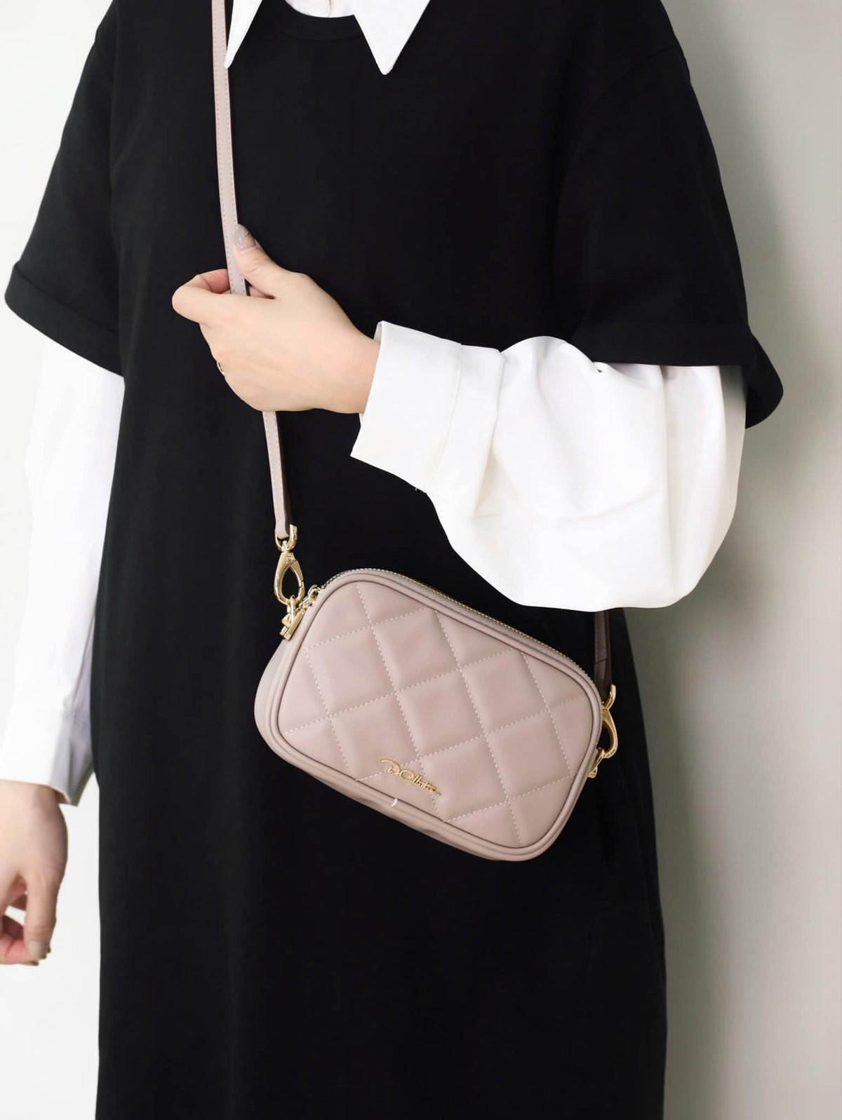 Yrene Dual Zipper Crossbody Bag