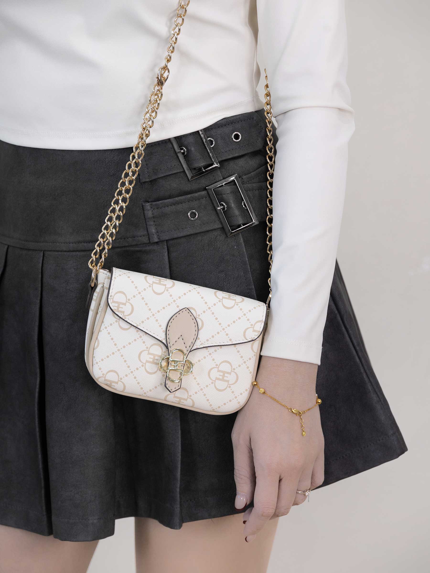 Moryn Fleurie Mini Chain Bag