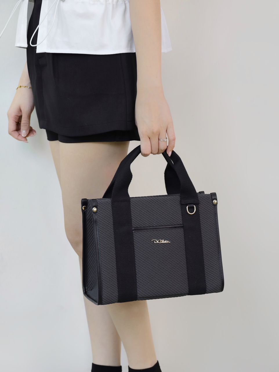 Vivara Dual Tone Tote Bag