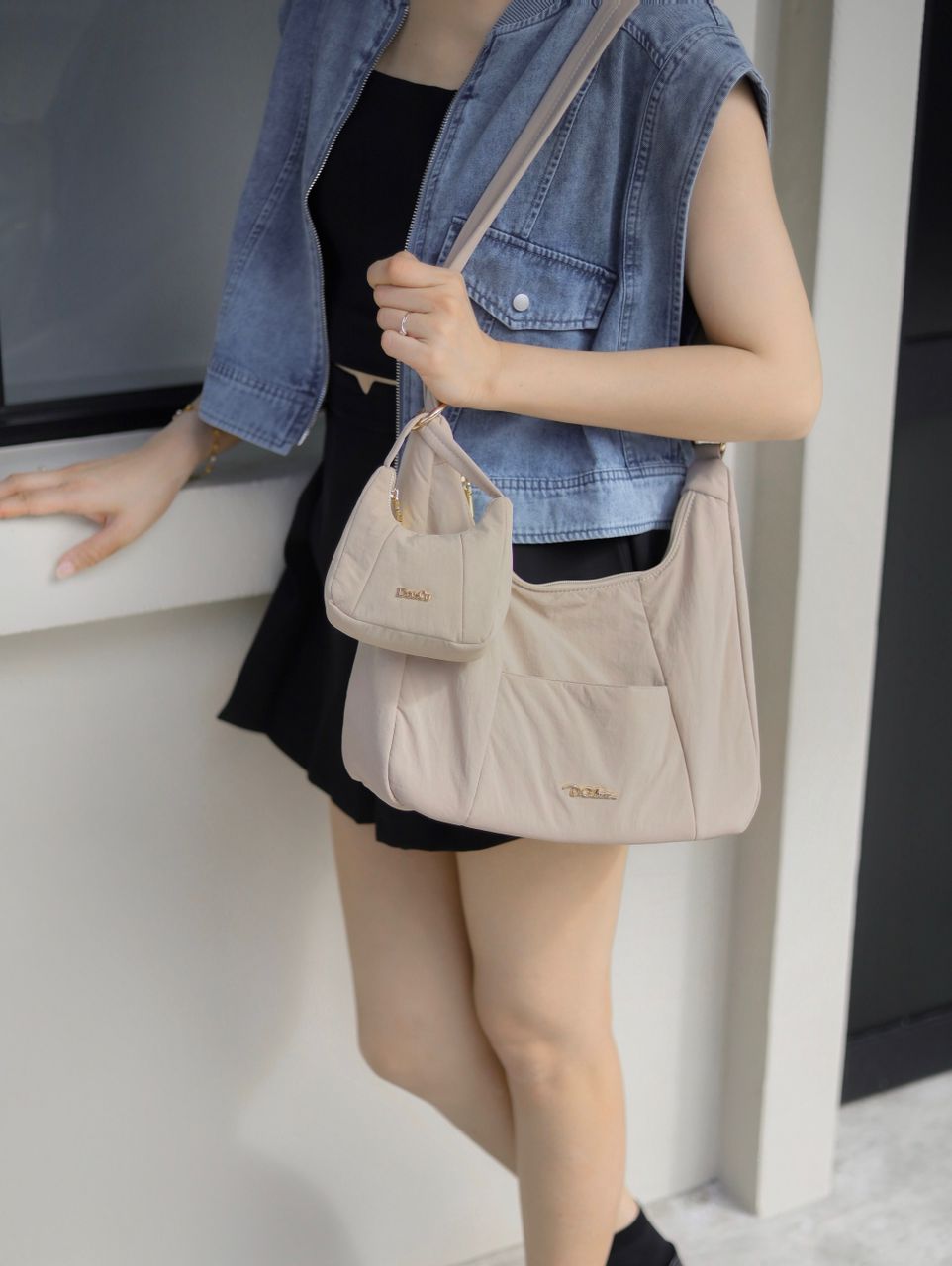 ( Midy Series ) Biggy & Smally Shoulder Bag