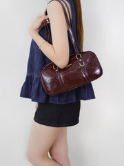 Arliena Dual-Side Bowler Bag