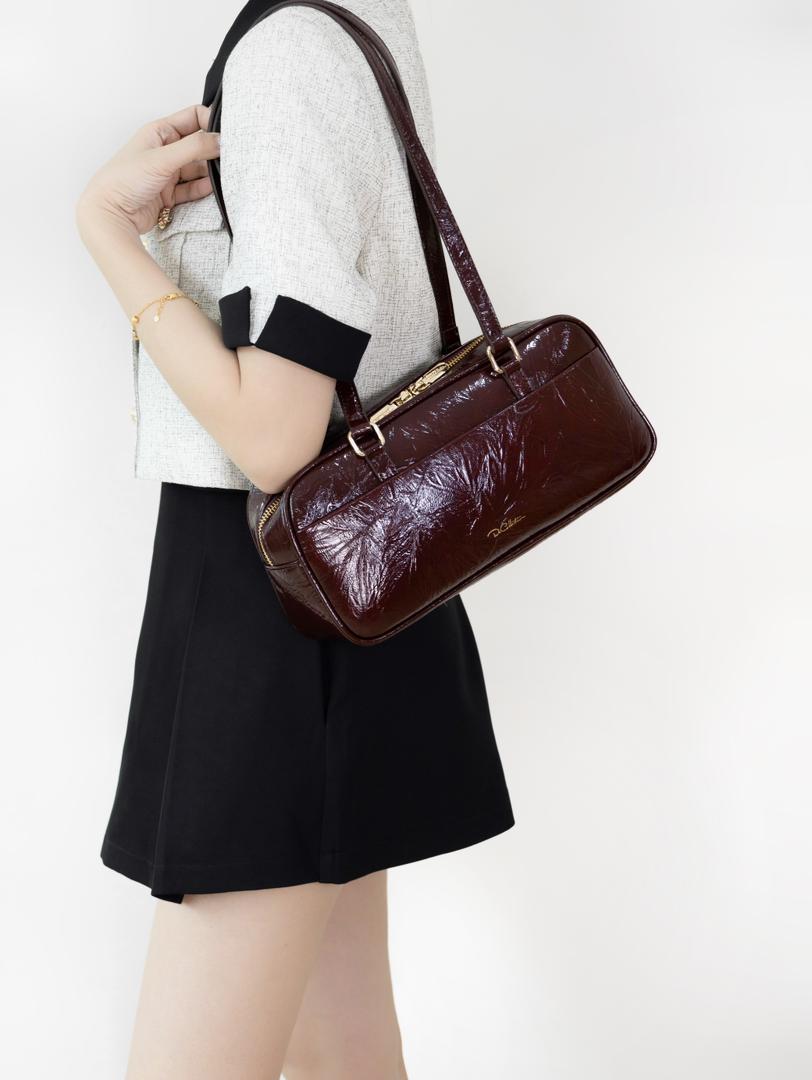 Arliena Dual-Side Bowler Bag