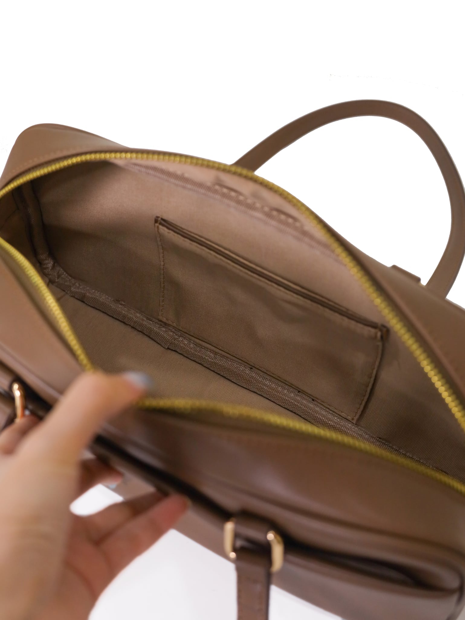 Arliena Dual-Side Bowler Bag