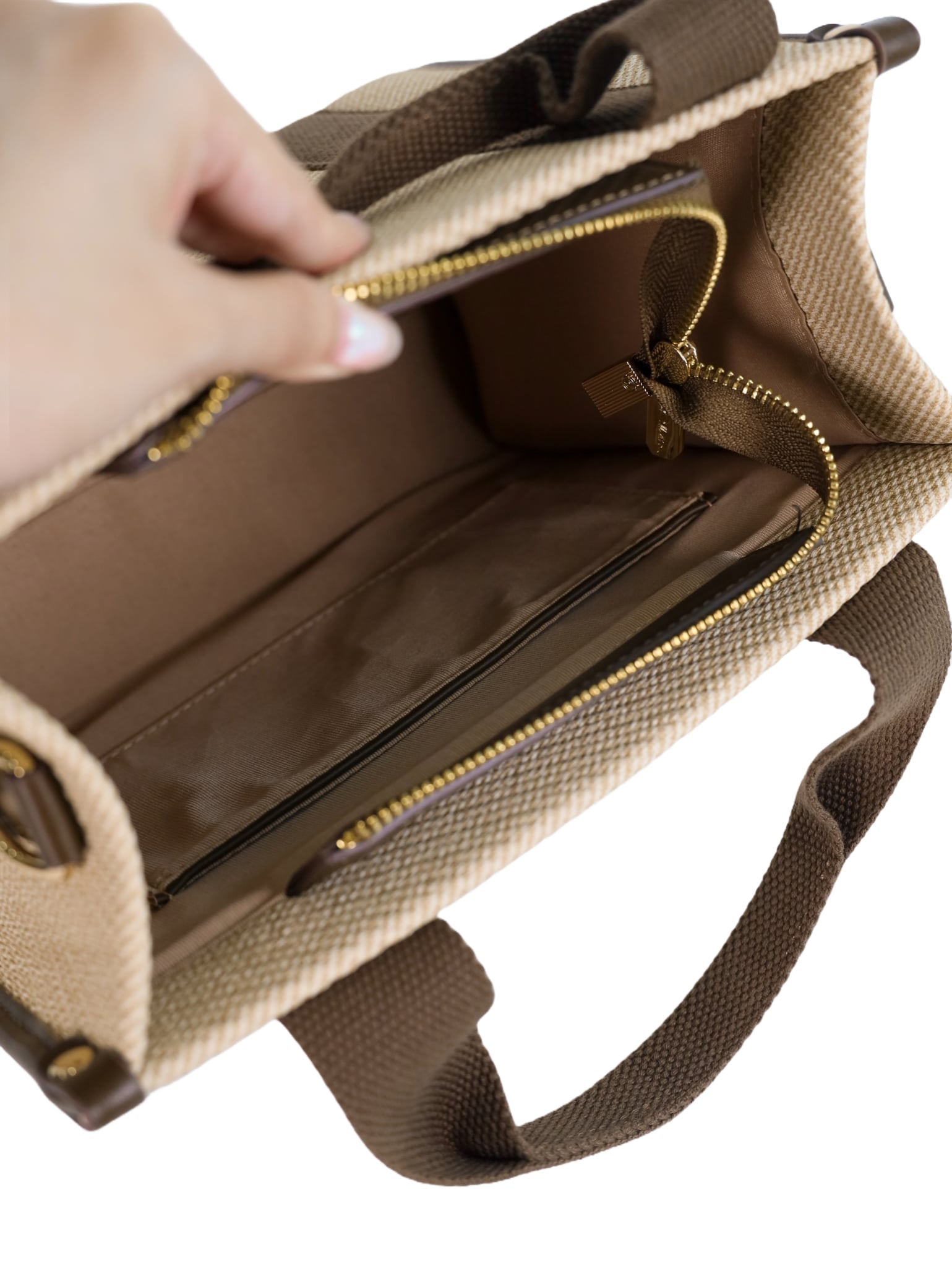 Vivara Dual Tone Tote Bag