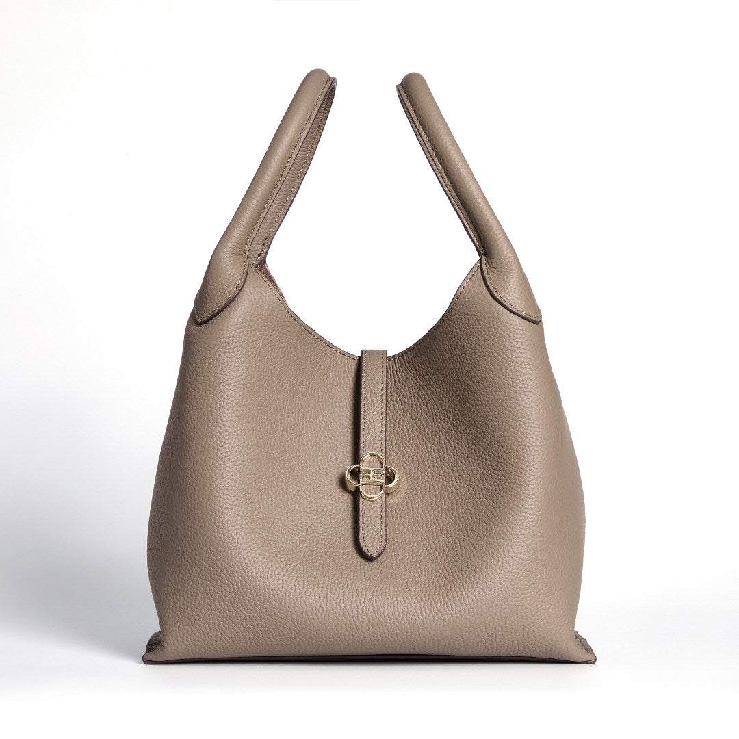 Jennda Cellant Bucket Bag