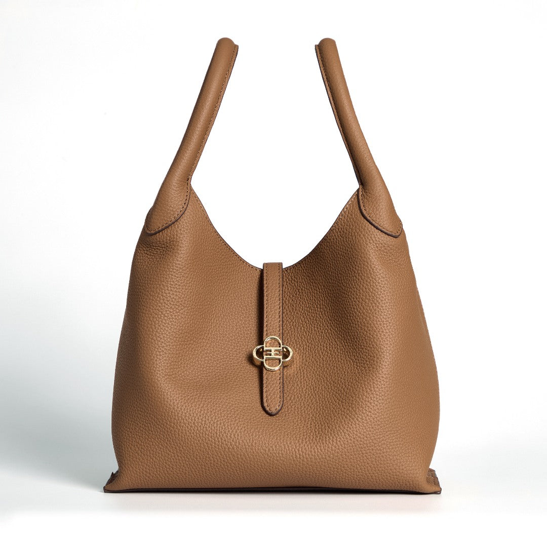 Jennda Cellant Bucket Bag