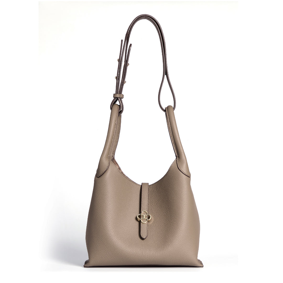 Jennda Cellant Bucket Bag