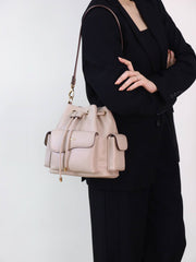 Anelie Multi-Pocket Bucket Bag