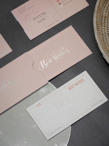 DEC Exclusive Customade Wishes Card