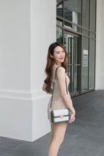 Load image into Gallery viewer, Mio Two-Tone Crossbody Bag
