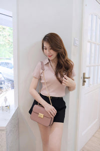 V Collar Cotton T
