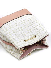 Load image into Gallery viewer, Qiera Tweed Bucket Bag
